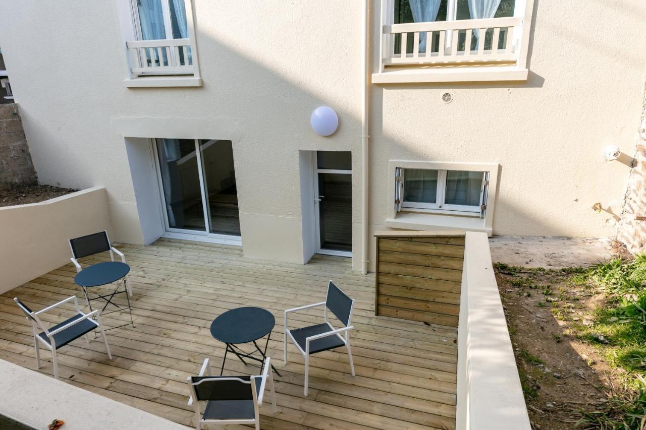 La Belle Poule : Chambre Spacieuse Avec Sdb Privative, Cuisine Et Salon Partages, Terrasse, Proche Facs Et Centre Brest Eksteriør billede